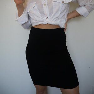 Charlotte Russe Pencil Skirt Black Small